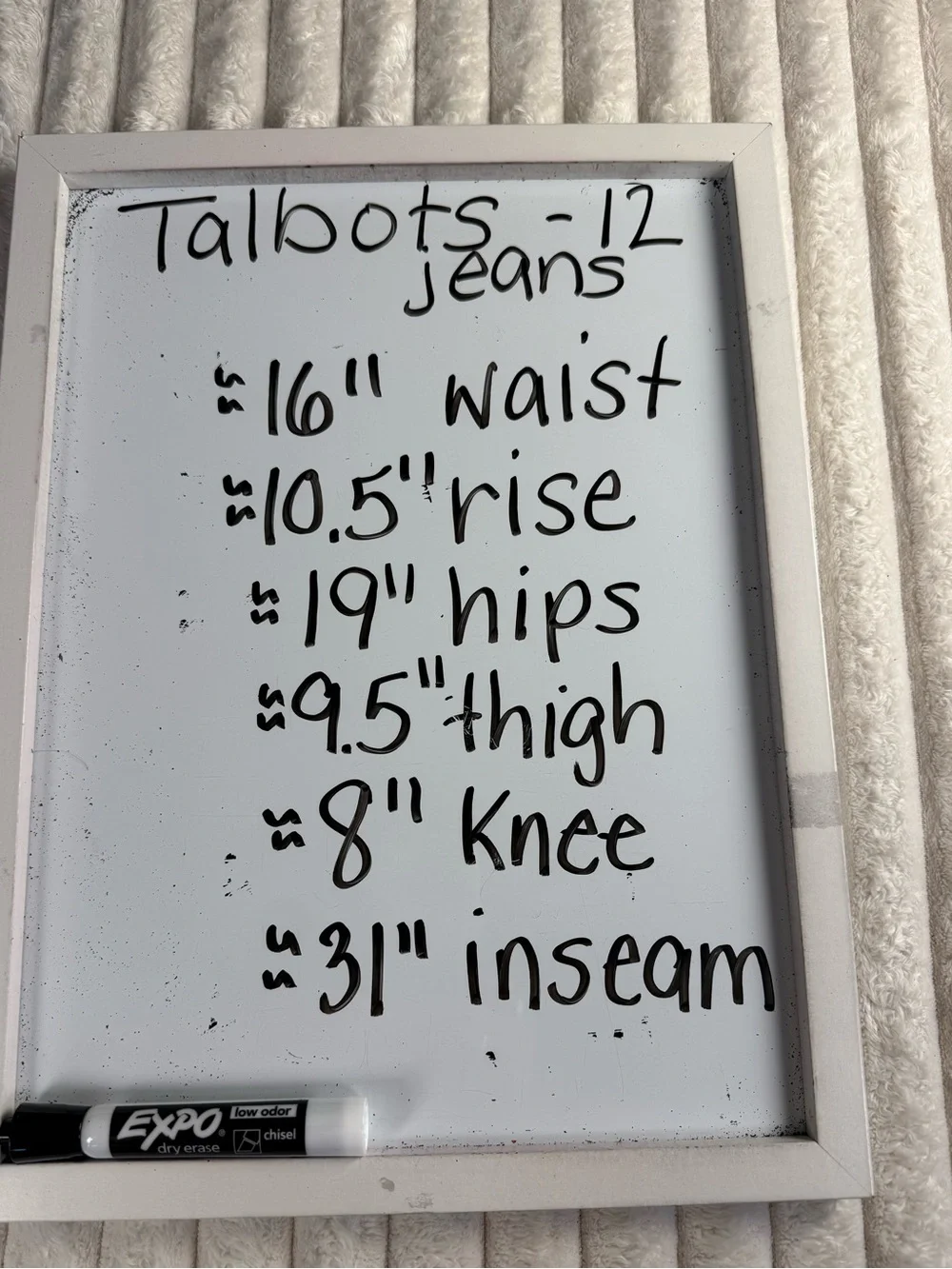 Talbots Flawless 5 Pocket Bootcut Jeans Dark Wash 12